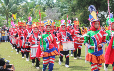 Semarak 17 Agustus di Aceh Barat: Marching Band Madrasah Terpadu Tampil Memukau